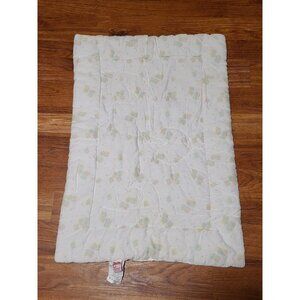 Vintage Red Calliope 1986 ABC Heart Blocks Crib Blanket